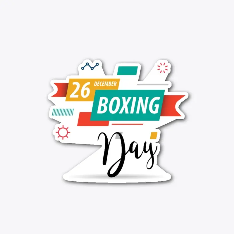 26 December Boxing Day Design